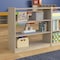 Flash Furniture Bright Beginnings Commercial 3 Shelf Wooden Classroom Open Storage Unit, Natural MK-KE23971-GG - alternate 3